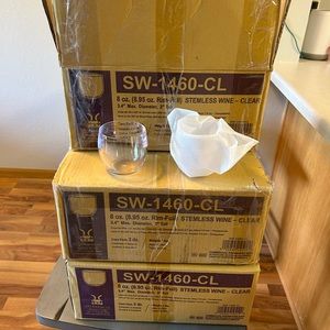 Unbreakable Sans plastic 8oz lowball glasses
